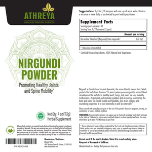 Nirgundi Powder