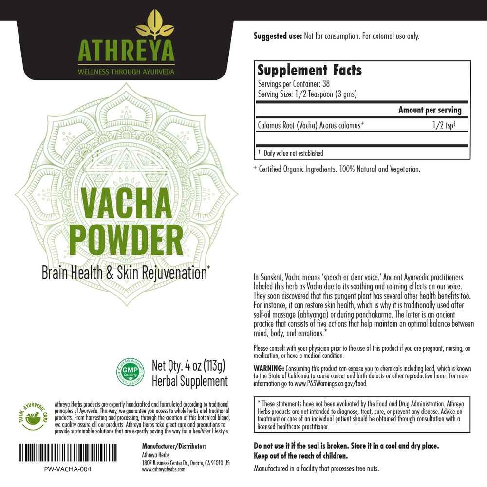 Vacha Powder