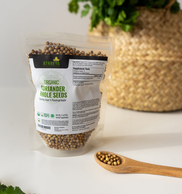 Organic Coriander Whole Seeds