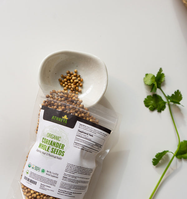 Organic Coriander Whole Seeds