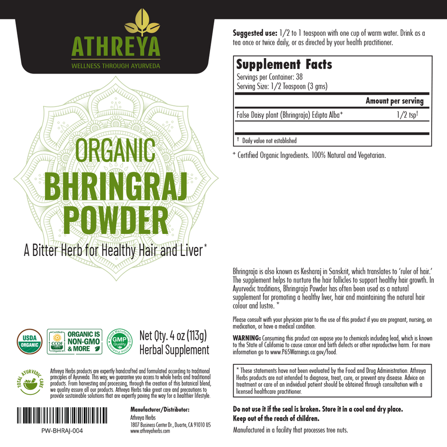 Organic Bhringaraja Powder