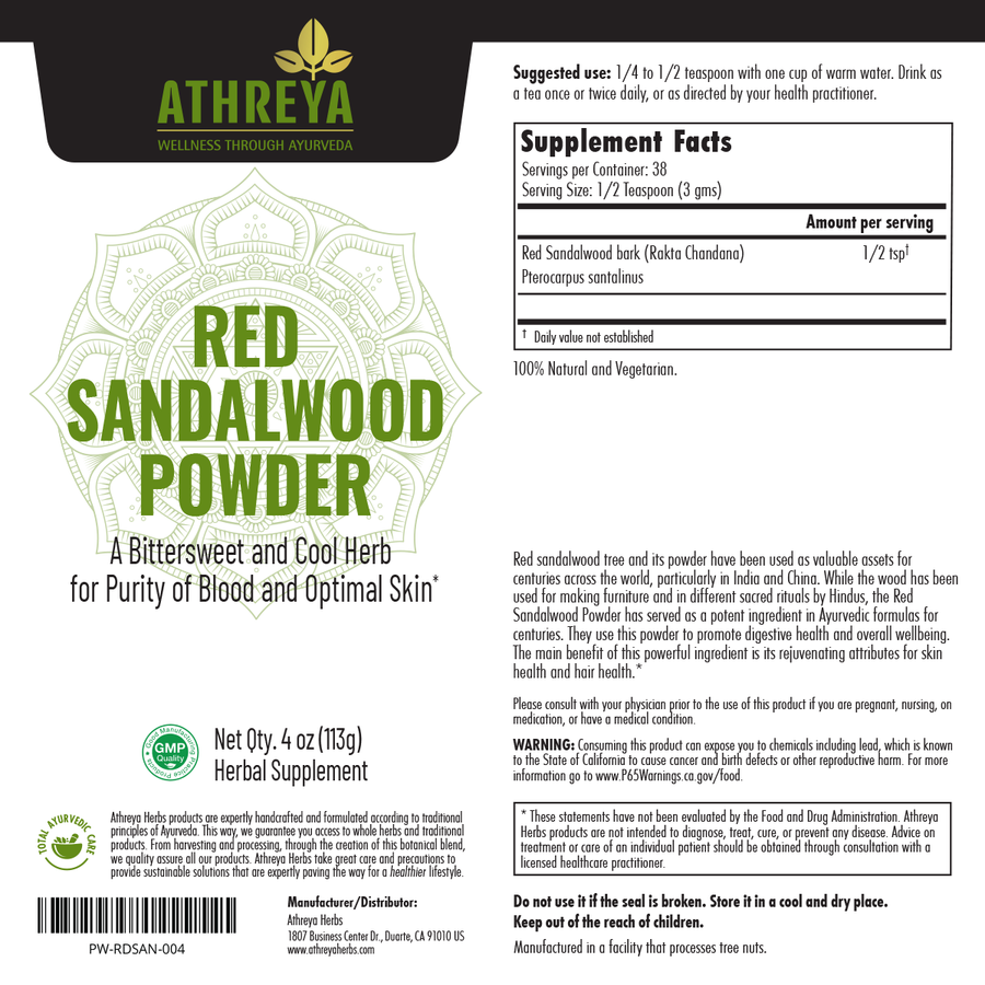 Red Sandalwood Powder