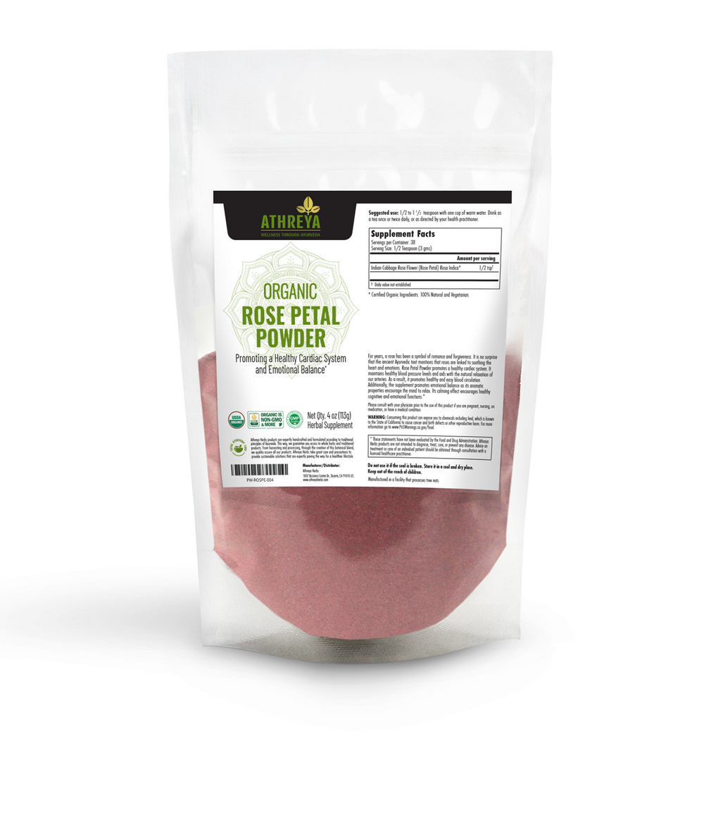 Organic Rose Petal Powder