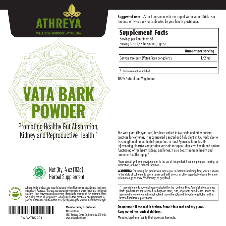 Vata Bark Powder