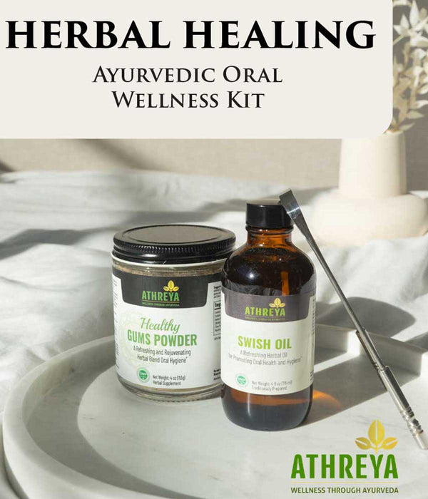 Herbal Healing: Ayurvedic Oral Wellness Kit